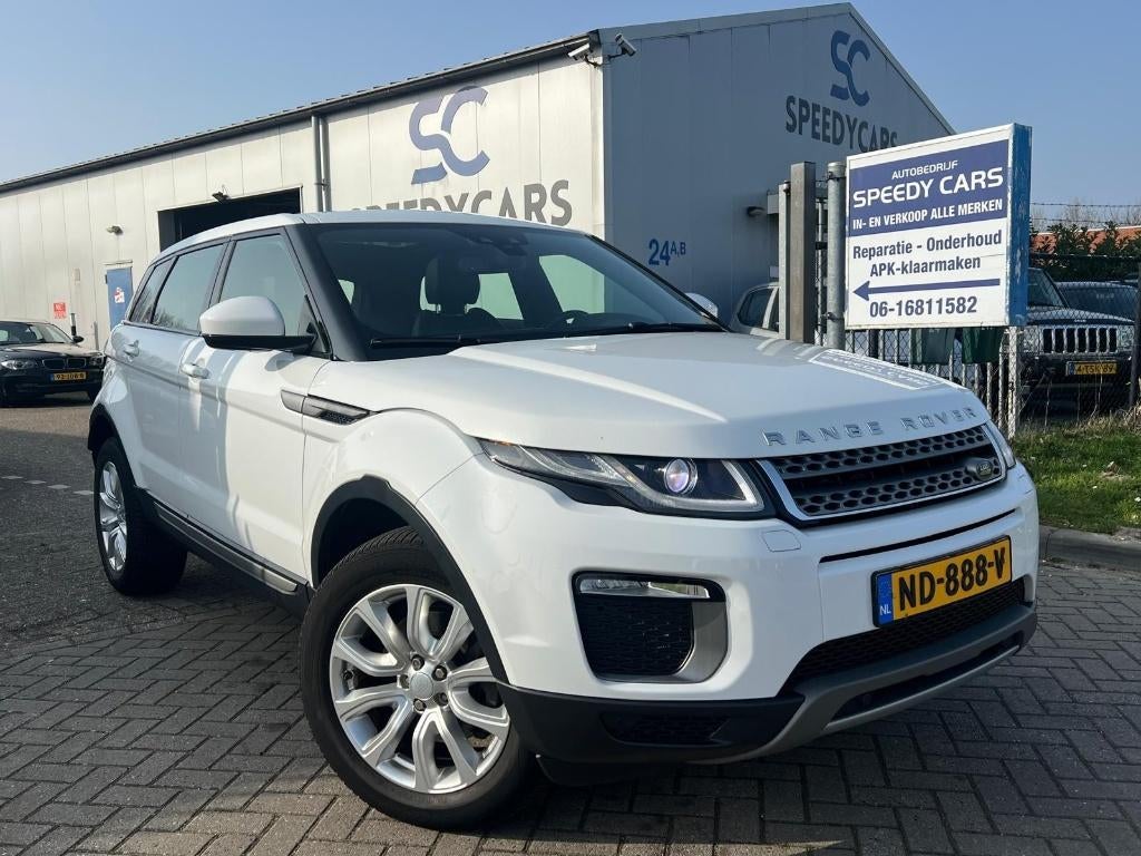 Land Rover Range Rover Evoque 2.0 TD4 Dynamic 2017 N.A.P, Automaat, 2000 kg, Wit, Bedrijf