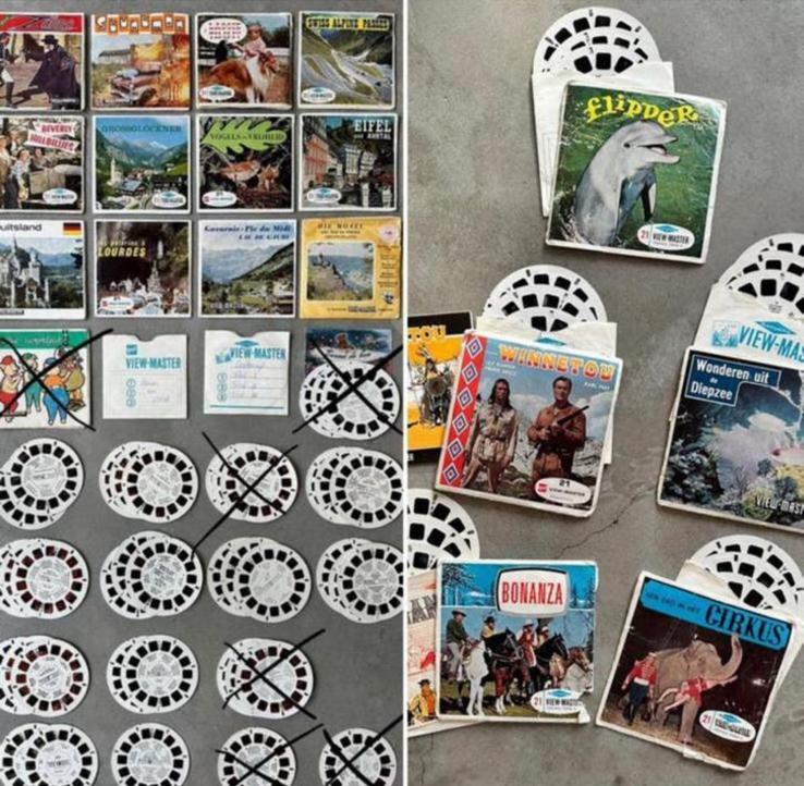 Viewmaster View-Master Schijven Reels Vintage, Ophalen of Verzenden