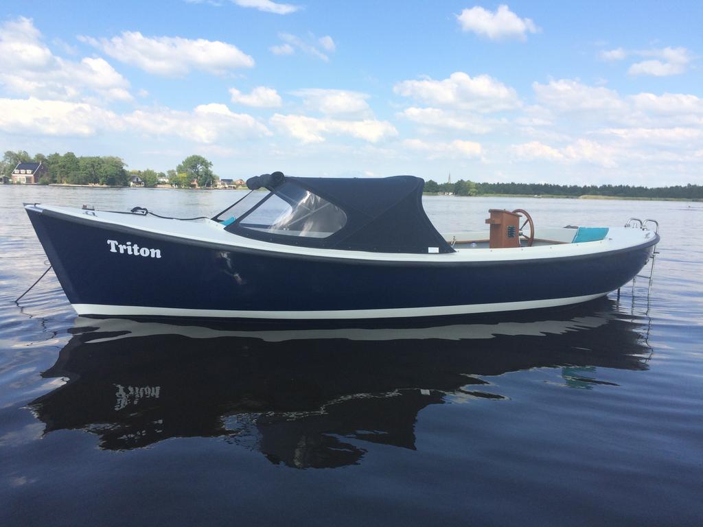 Unieke sloep 6.39m incl. trailer, Watersport en Boten, Sloepen, Ophalen, 10 tot 30 pk, Binnenboordmotor, 6 meter of meer
