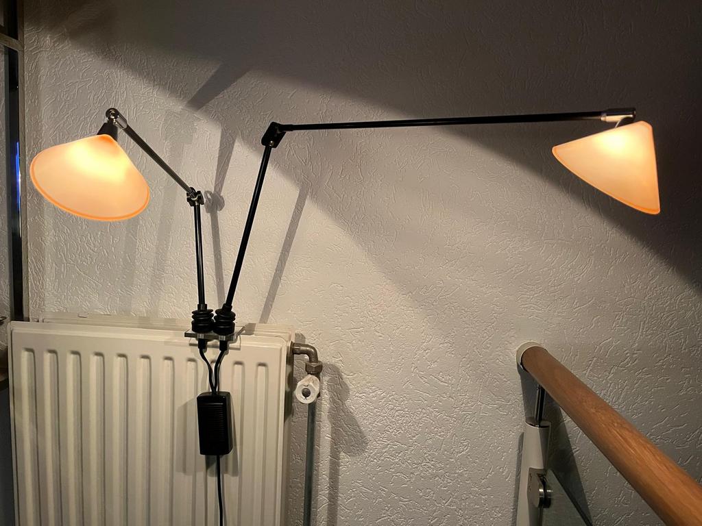 Pola Design Amstelveen wandlamp, Ophalen, Zo goed als nieuw, Glas, Minder dan 100 cm