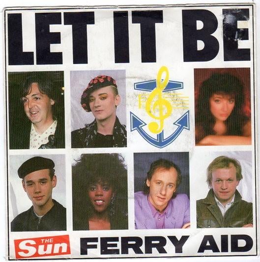 Ferry Aid : Let it be (1987), Cd's en Dvd's, Vinyl Singles, 7 inch, Single, Ophalen of Verzenden, Zo goed als nieuw