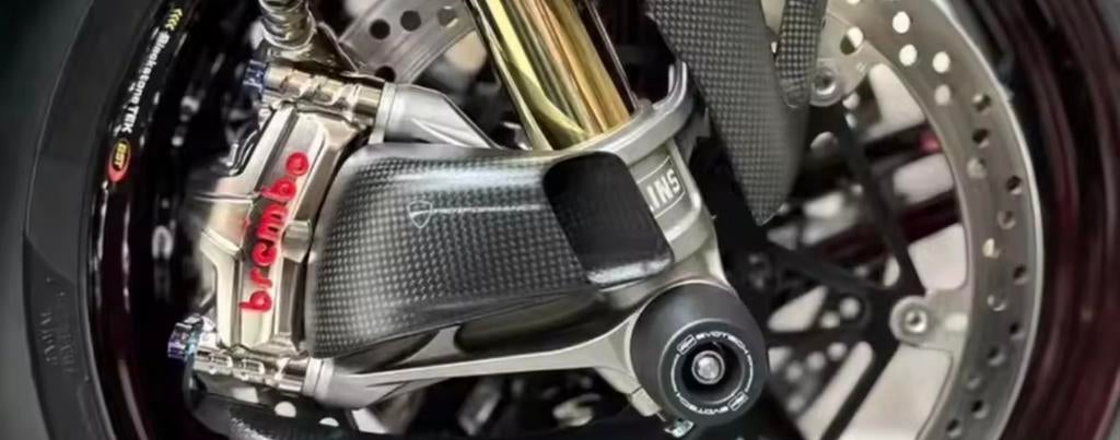 Brembo remklauw met Öhlins vering en carbon details, Motoren, Ophalen of Verzenden, Gebruikt