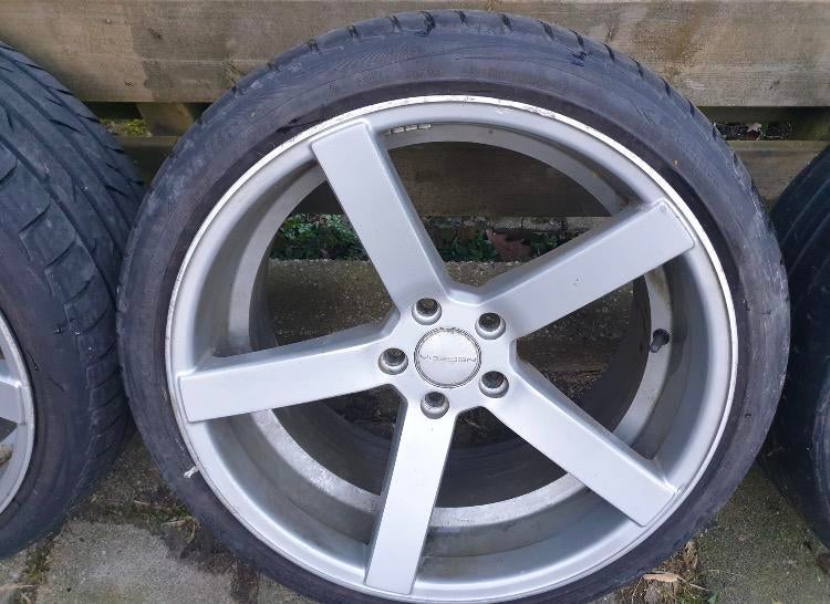 Originele vossen 19 inch  velgen 5x112, Motoren, Ophalen