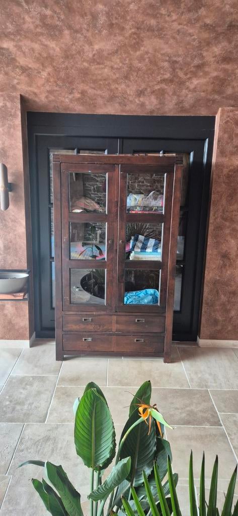 Kast, Huis en Inrichting, Ophalen, 100 tot 150 cm, 200 cm of meer, Zo goed als nieuw