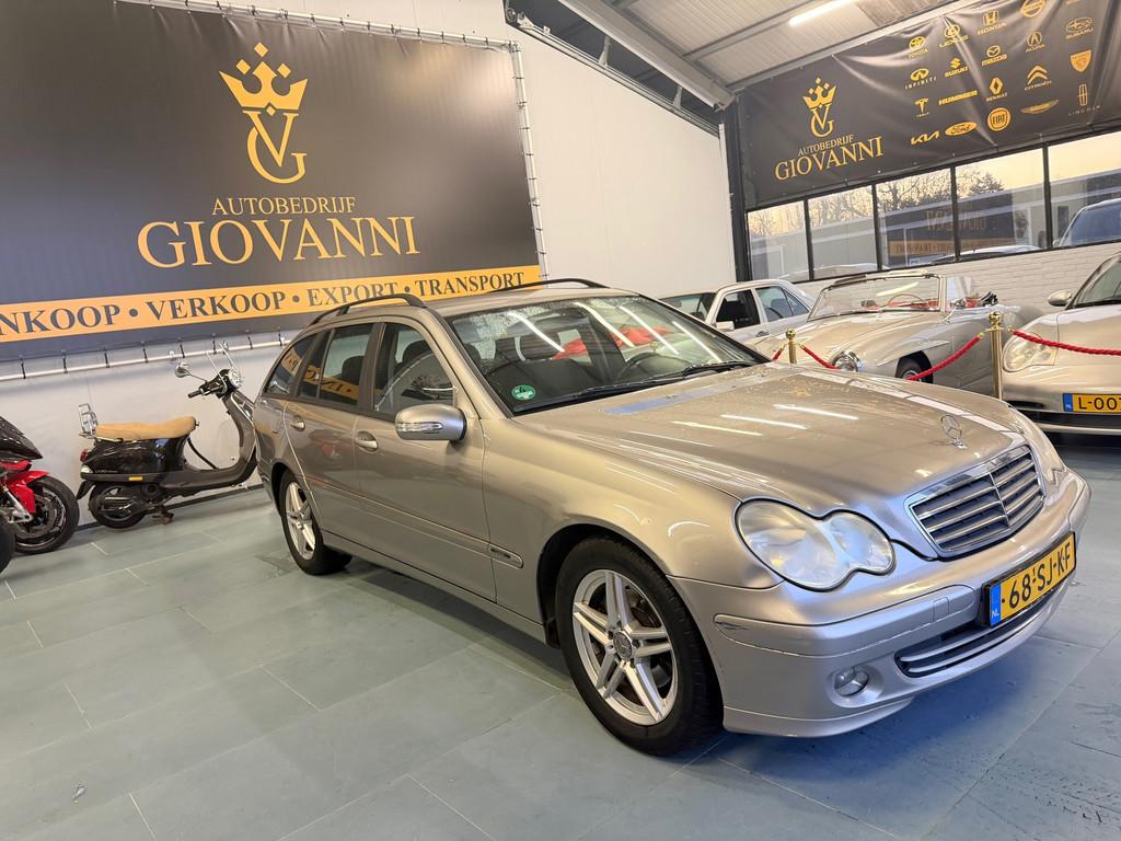 Mercedes-Benz C-klasse Combi 200 K. Classic, Auto's, Automaat, Achterwielaandrijving, Gebruikt, 4 cilinders