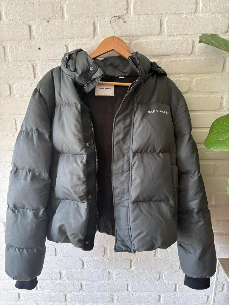 Dailey paper jas, Verzenden, Zo goed als nieuw, Maat 46 (S) of kleiner, Groen