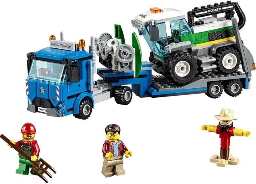 Lego City Maaidorser Transport - (60223), Ophalen of Verzenden, Zo goed als nieuw