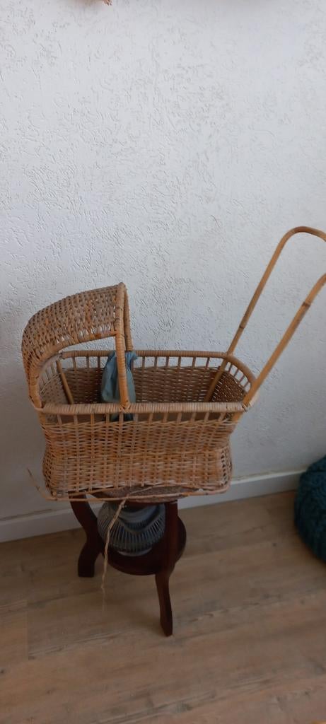 POPPENWAGEN jaren 50 (noordwolde) opknapper, Kinderen en Baby's, Speelgoed | Overig, Ophalen, Gebruikt, Jongen of Meisje