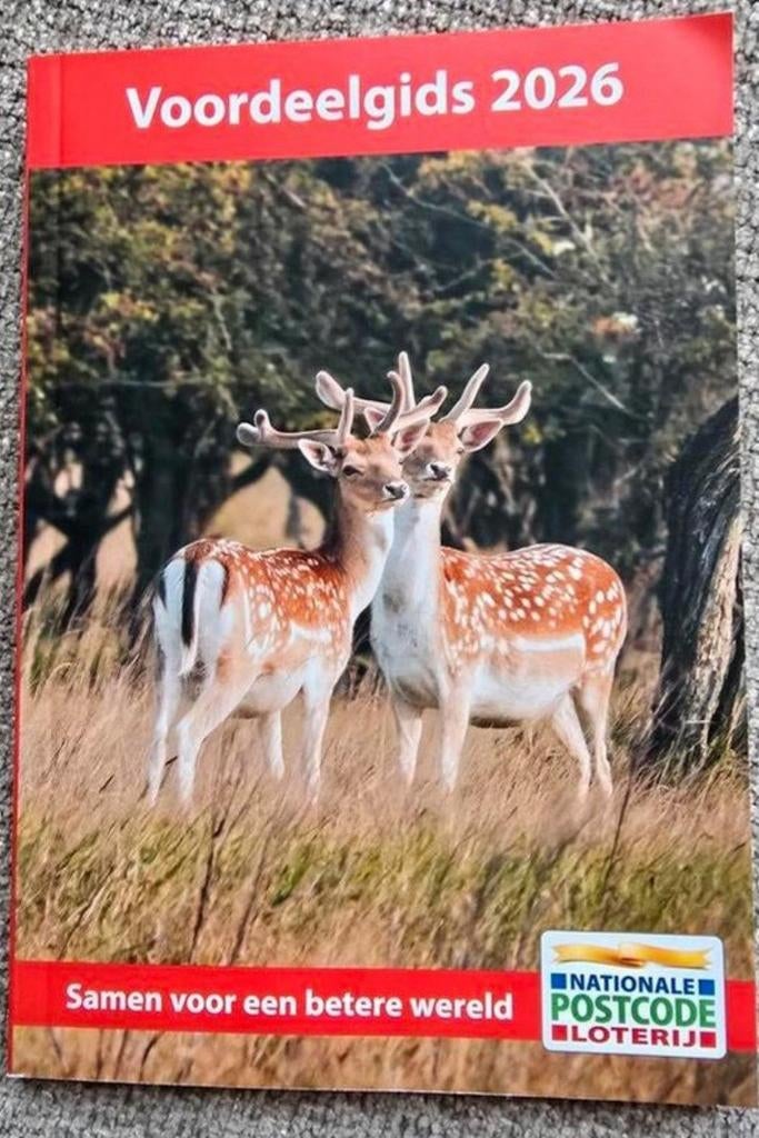 Postcodeloterij voordeel gids, Drie personen of meer, Kortingsbon, Overige typen
