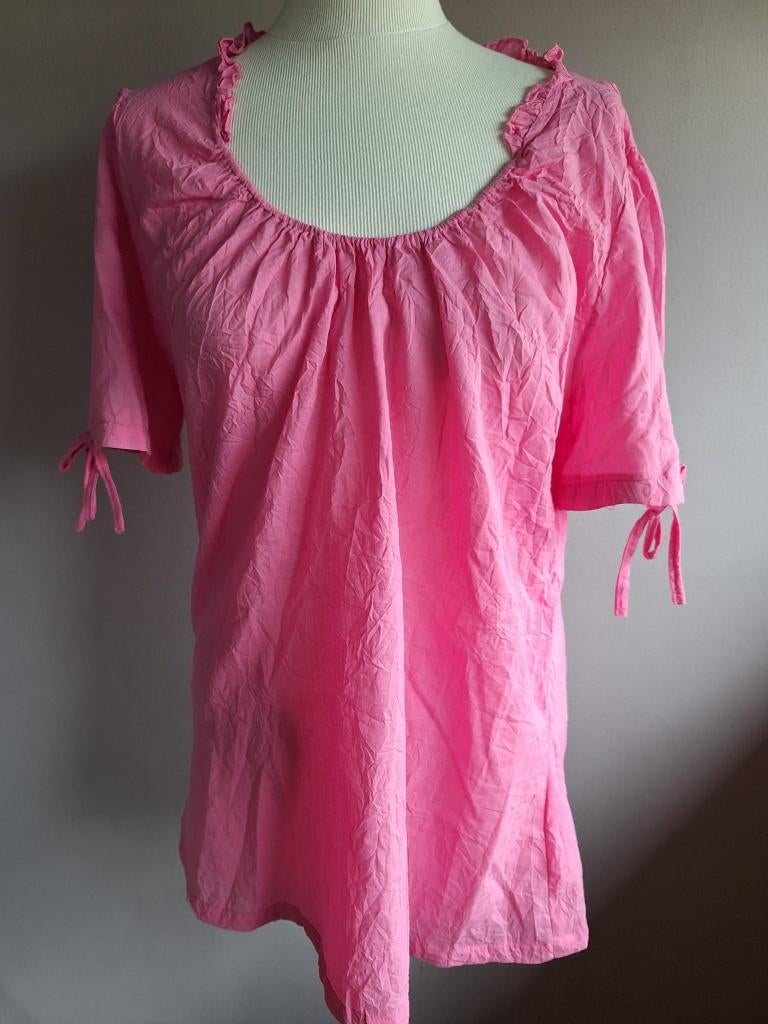 Nieuwe dunne roze stretch top van Falino, maat 40, Kleding | Dames, Maat 38/40 (M), Nieuw, Ophalen of Verzenden, Korte mouw