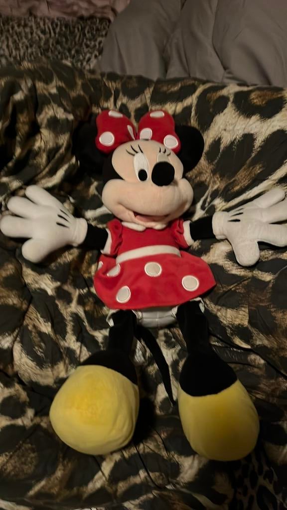 Minnie mouse, Ophalen of Verzenden, Mickey Mouse, Zo goed als nieuw, Beeldje of Figuurtje