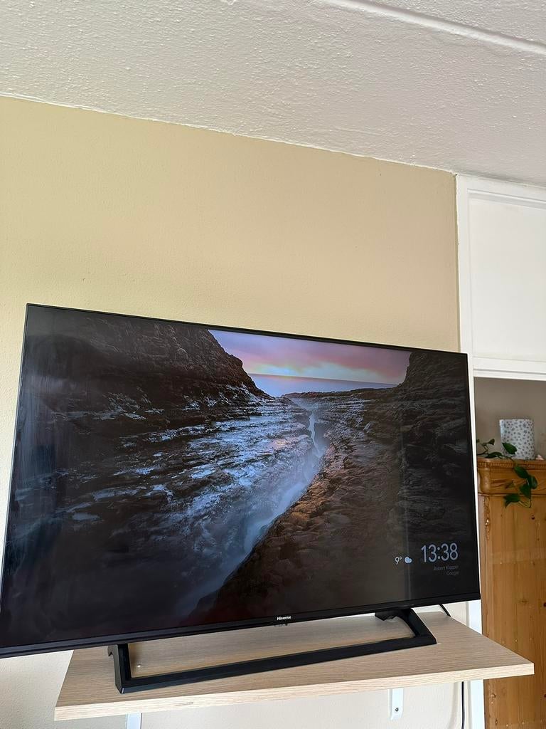 Hisense 43A7300F 4K Smart TV, Gebruikt, 50 Hz, LCD, 100 cm of meer