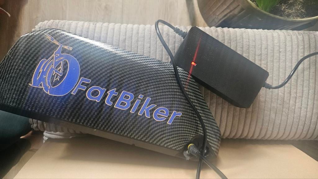 Fatbike accu model 48V, Ophalen of Verzenden, Zo goed als nieuw, Bokszak