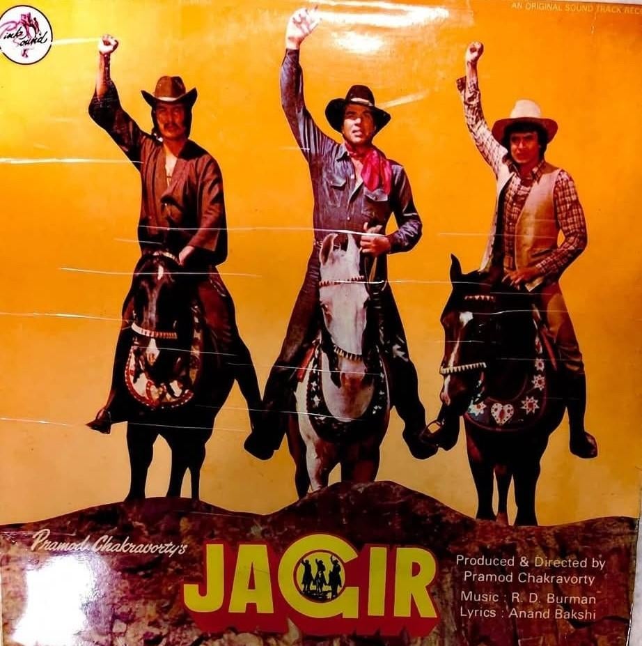 Bollywood LP "JAGIR".., Ophalen of Verzenden, Gebruikt, 12 inch, Overige soorten