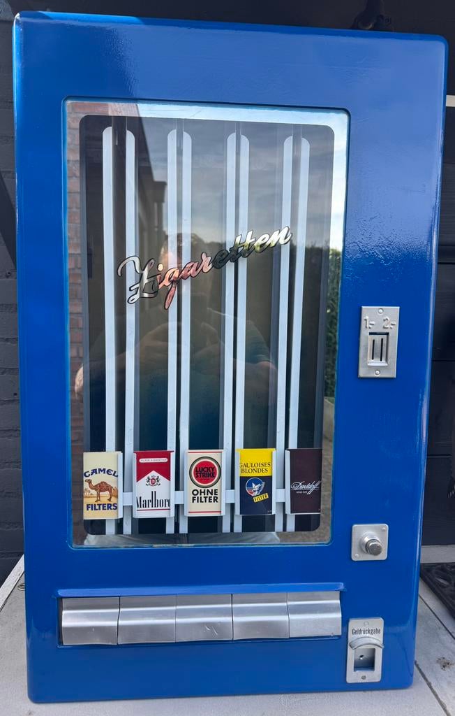 Vintage sigarettenautomaat, Verzamelen, Automaten | Overige, Gebruikt, Ophalen