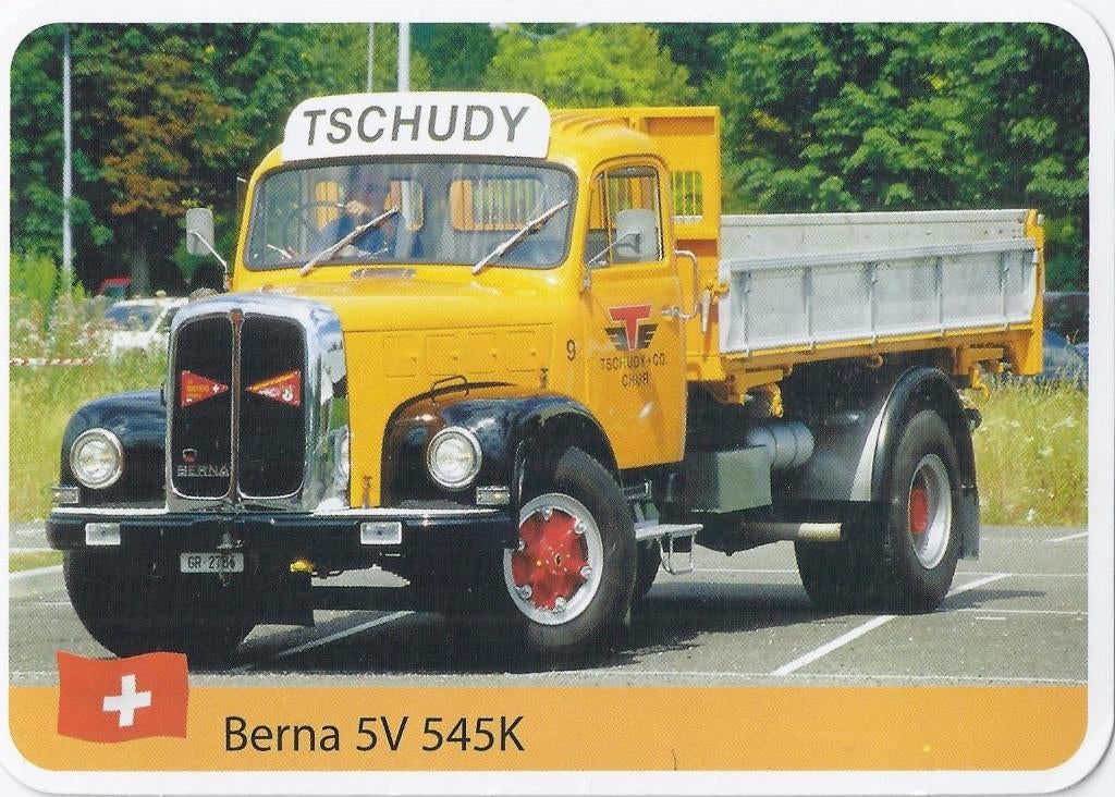 At3: autokaart truck berna 5v 545 k, Ophalen of Verzenden, Zo goed als nieuw, Auto's