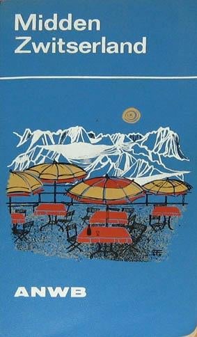 Midden - Zwitserland (ANWB) met losse kaart, Europa, Ophalen of Verzenden, Zo goed als nieuw, Reisgids of -boek