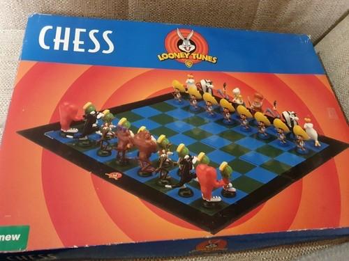 Looney Tunes Schaakspel 1999 - NIEUW & Verzegeld!, Een of twee spelers, Ophalen of Verzenden, Nieuw
