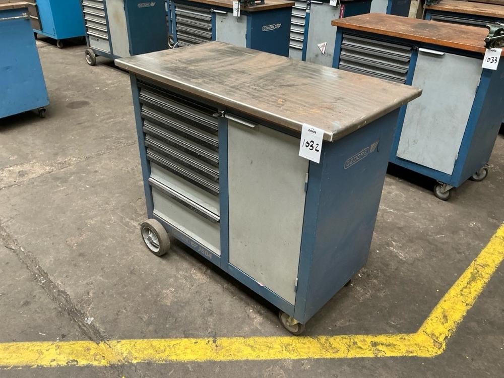 Gedore 1504 mobiele gereedschapswagen, Auto diversen