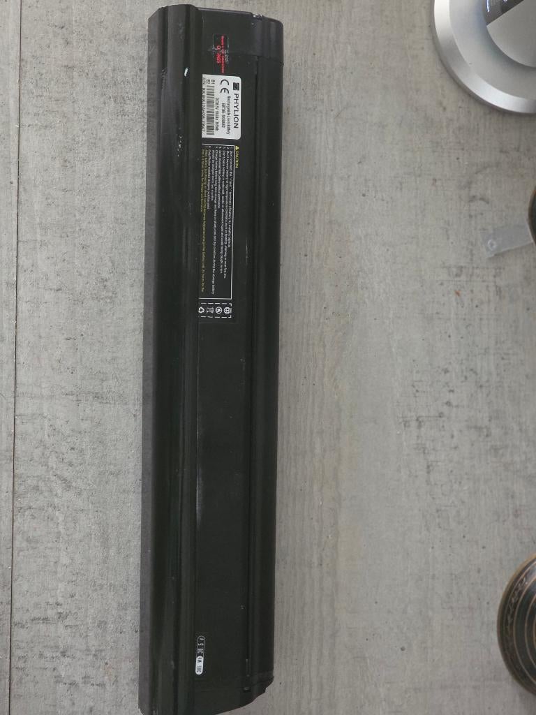 Phylion accu + oplader te koop (Amslod e-bike), Ophalen of Verzenden, Zo goed als nieuw