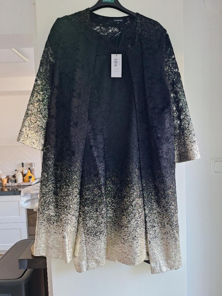 NIEUW! jurk en jasje Caroline Biss 42, Zwart, Maat 42/44 (L), Nieuw, Ophalen of Verzenden