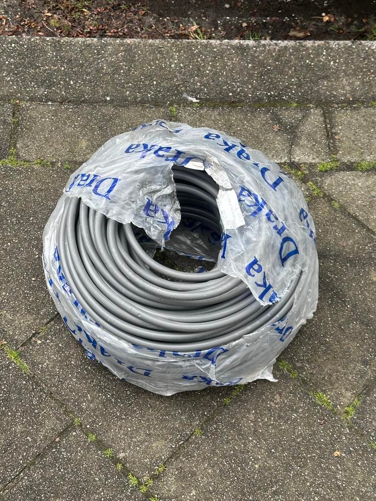 Draka 5G 2,5mm2 VULT Dca kabel - 100 meter nieuw, Ophalen of Verzenden, Nieuw, Kabel of Snoer