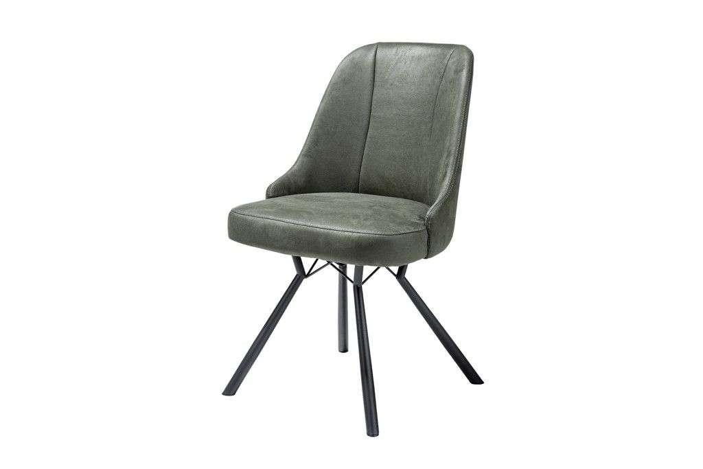 6 Nieuwe stoelen, Groen met zwart frame en greep, Eefje H@H, Ophalen, Overige kleuren, Nieuw, Stof