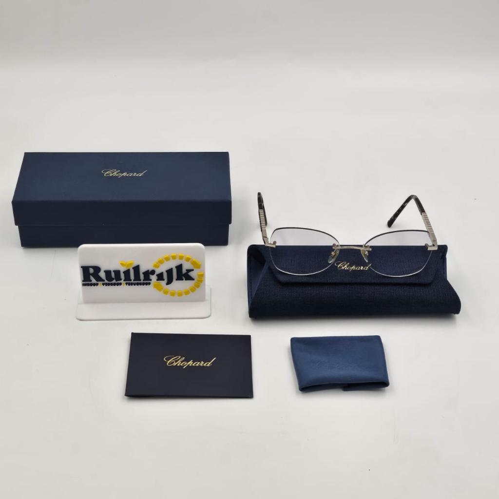 Chopard VCHF18s Optisch montuur bril titanium - Compleet, Ruilrijk, Zo goed als nieuw, Info@ruilrijk.nl, Neerstraat 60, 6041 KD Roermond