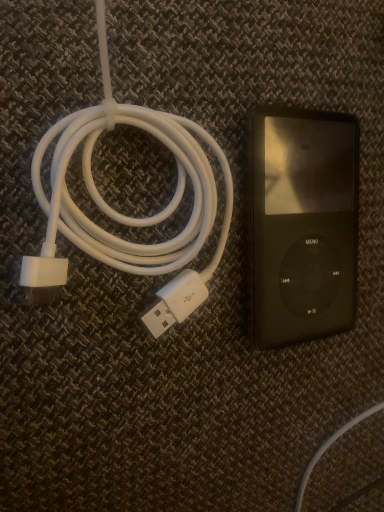 Apple iPod Classic 80GB Zwart met Oplaadkabel, Audio, Tv en Foto, Mp3-spelers | Apple iPod, 40 GB en meer, Gebruikt, Classic, Zwart