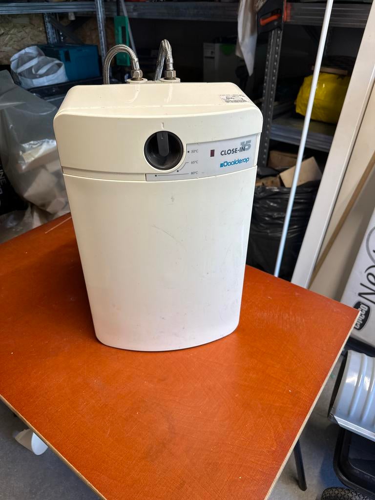 Daalderop Close-in 15 boiler, Gebruikt, Minder dan 20 liter, Onbekend, Boiler