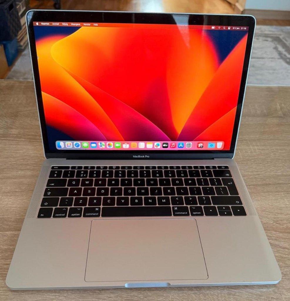 MacBook Pro 13 inch (2017) Model A1708., Computers en Software, Apple Macbooks, Zo goed als nieuw, MacBook Pro, 13 inch, 2 tot 3 Ghz