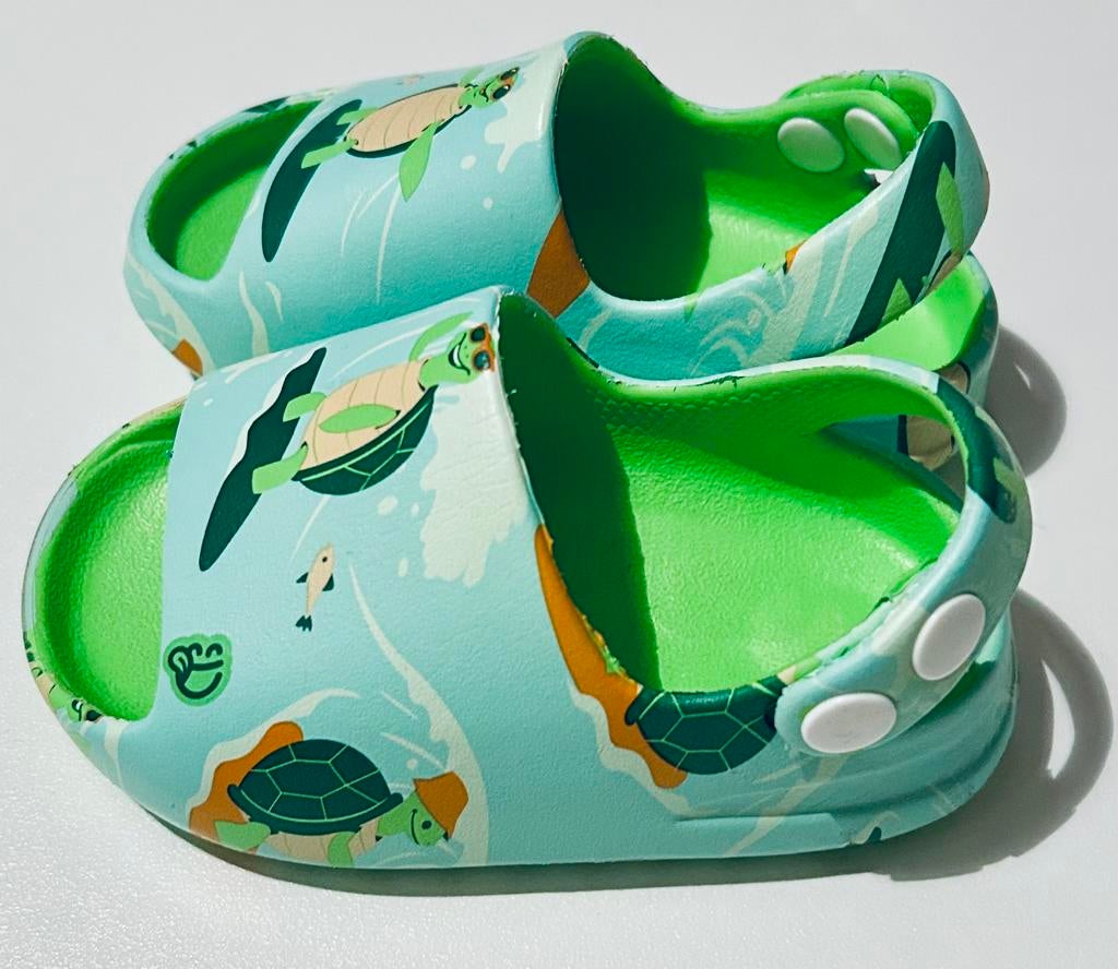 Schildpad Sandalen, Maat 21/22, ZGAN, merk Dedoles, zie info, Jongetje of Meisje, Ophalen of Verzenden, Zo goed als nieuw, Dedoles