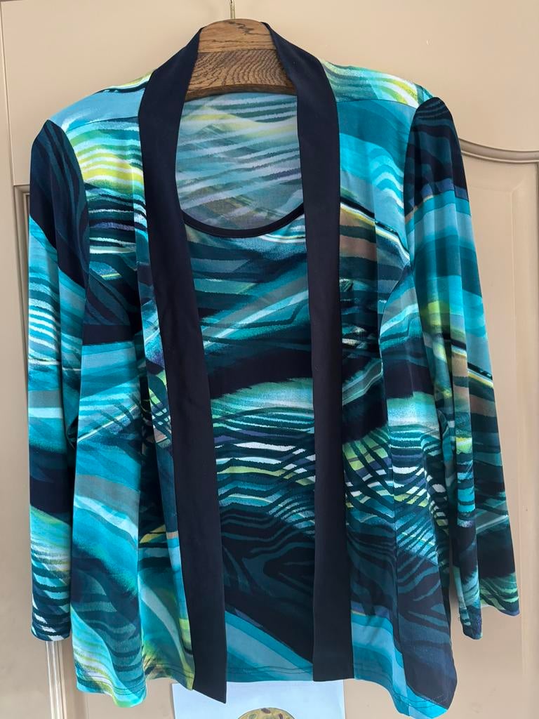 Heel mooi 2 in 1 tuniek van Hermann Lange maat 46 zgan, Ophalen of Verzenden, Zo goed als nieuw, Maat 46/48 (XL) of groter