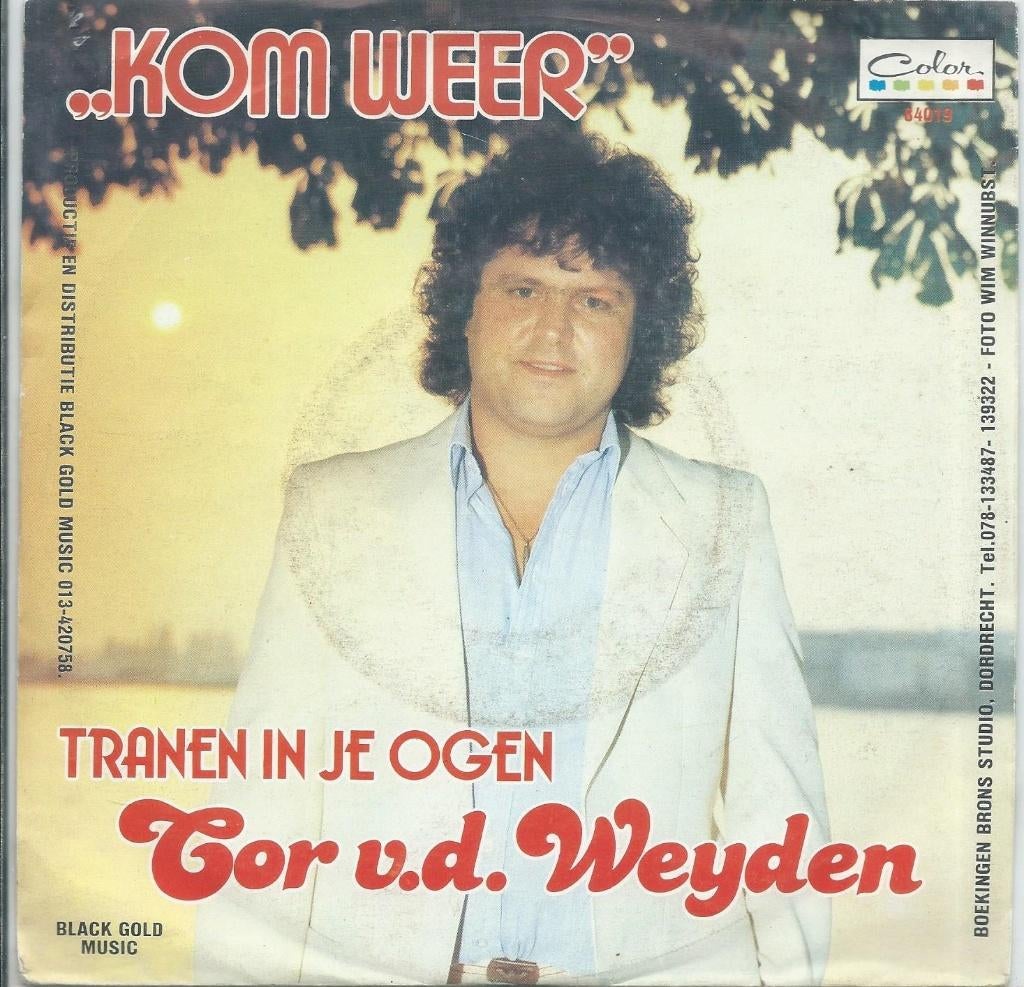 Vinyl Single Cor v.d. Weyden, Ophalen of Verzenden, Gebruikt, Pop