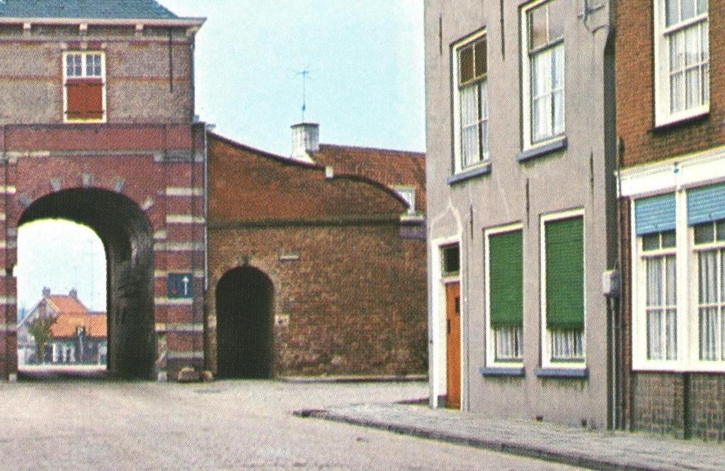 993196 Aardenburg ZL 1970 Kaaipoort  postzegel Vierdaagse, Ophalen of Verzenden, 1960 tot 1980, Gelopen, Zeeland