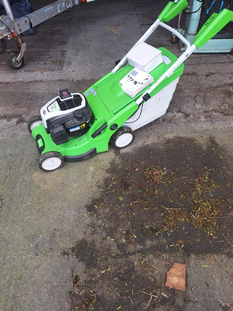 Viking grasmaaier MB 545 VE, Gebruikt, Ophalen of Verzenden, Opvangbak, Benzine-grasmaaier