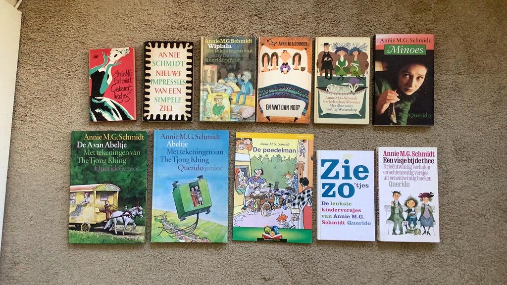 Annie M.G. Schmidt, 11x: Abeltje - Cabaretliedjes - Minoes -, Boeken, Ophalen of Verzenden, Gelezen