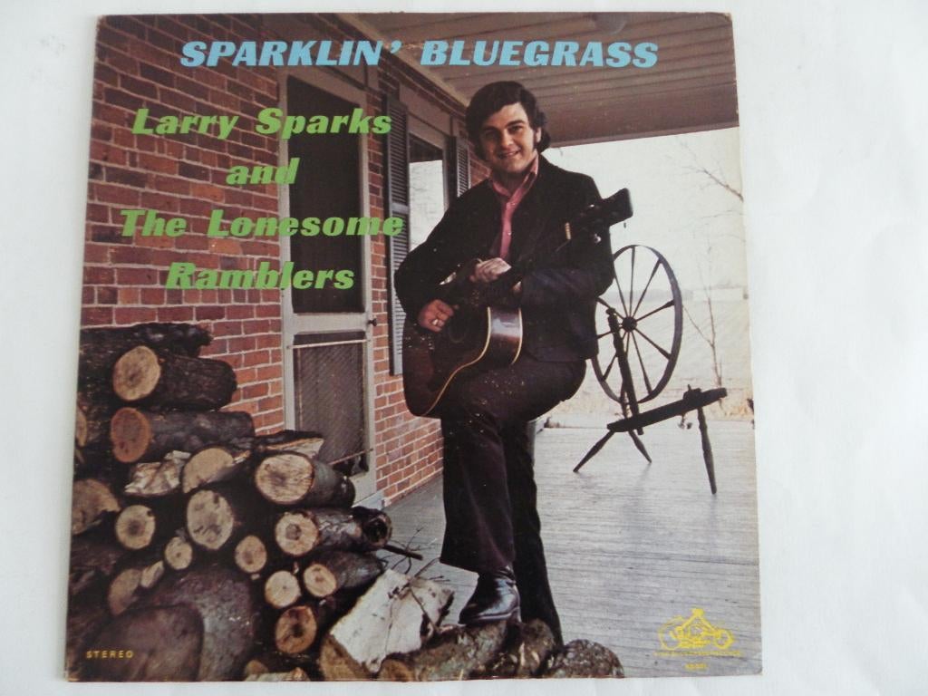 LP Larry Sparks - Sparklin' Bluegrass, Ophalen of Verzenden, Gebruikt, 12 inch