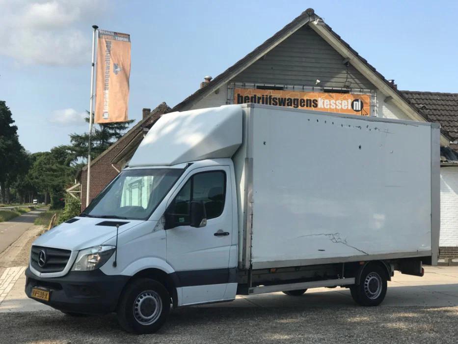 Mercedes-Benz Sprinter 313 2.2 CDI Bakwagen koffer + Laadkle, 13 km/l, Euro 5, Gebruikt, 4 cilinders