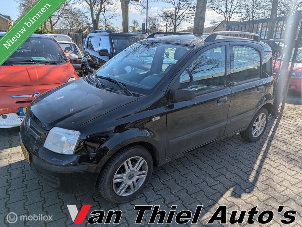 Fiat Panda 1.2 Dynamic clima, Voorwielaandrijving, Elektrische ramen, Gebruikt, Zwart