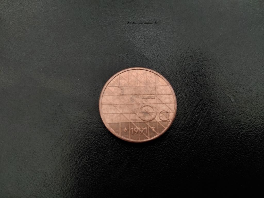 5 gulden 1991, Beatrix, Postzegels en Munten, Munten | Nederland, Verzenden, Koningin Beatrix, 5 gulden, Losse munt