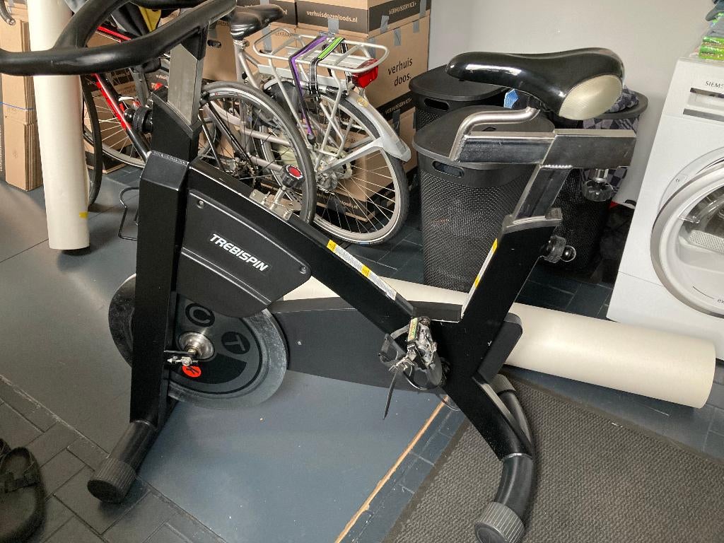 Spinningfiets ( Trebispin Bcube ), Ophalen, Zo goed als nieuw, Metaal, Spinningfiets