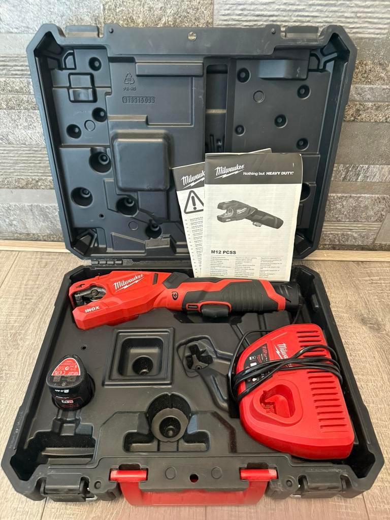 Milwaukee Raptor M12 PCS zgan, Ophalen of Verzenden, Zo goed als nieuw