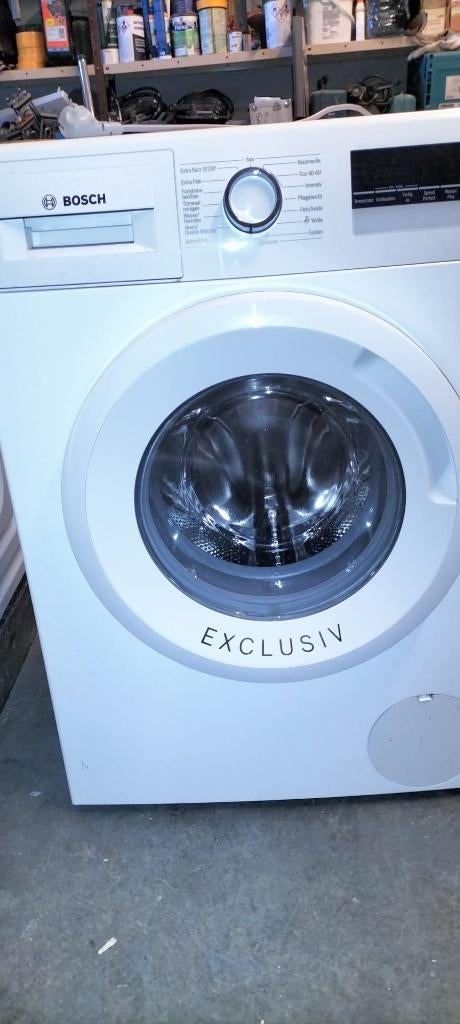 Wasmachine Bosch, Ophalen, Minder dan 85 cm, Zo goed als nieuw, Voorlader