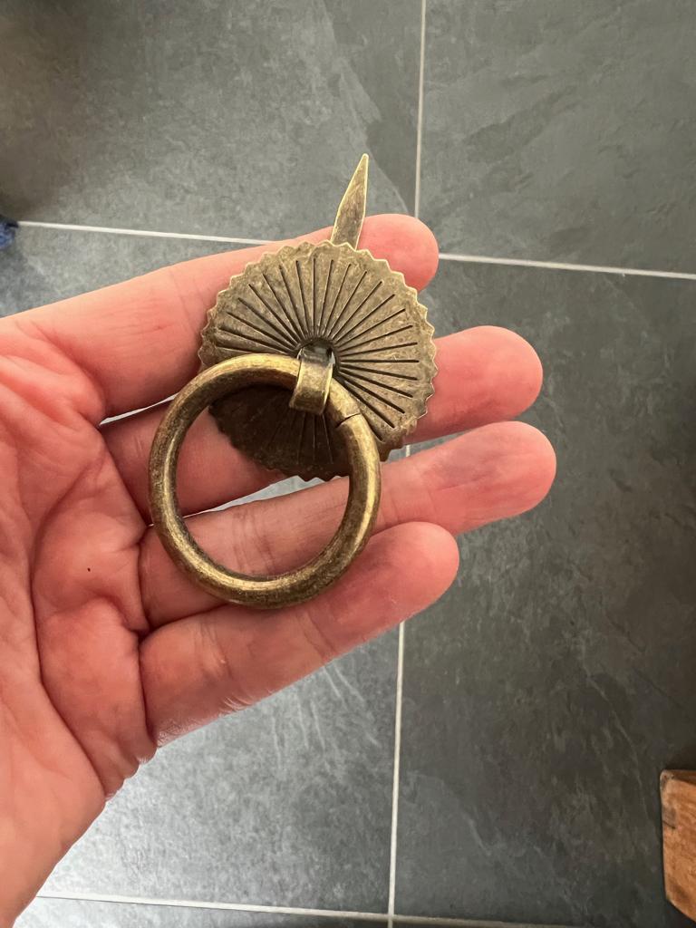 Chinese deurknop handvat ladeknop oosters chinees xxl, Verburgt Vintage, Nieuw, Ophalen of Verzenden, https://verburgtvintage.nl/#contact