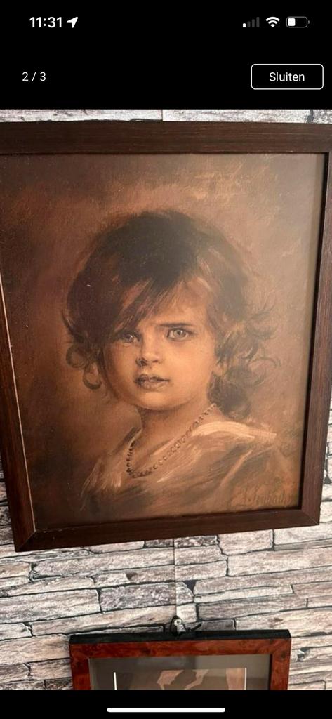 Aquarel Seinbach, Ophalen of Verzenden