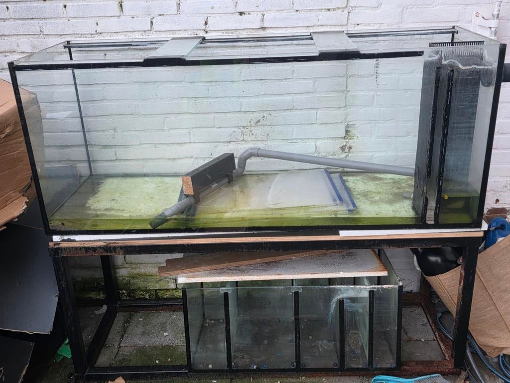 Aquarium, Dieren en Toebehoren, Vissen | Aquaria en Toebehoren, Ophalen, Zo goed als nieuw, Leeg aquarium