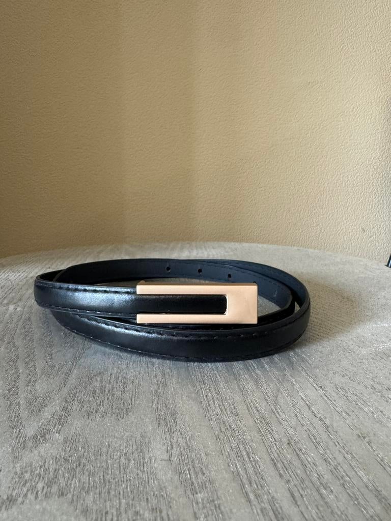 Dames riem nieuw 105cm, Ophalen of Verzenden, Zo goed als nieuw, Zwart, 100 cm of meer