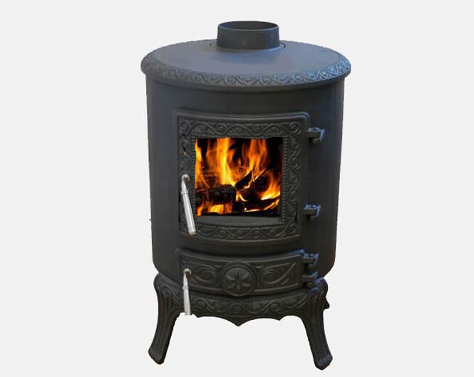 Gietijzeren Houtkachel | Nordflam Palestro Patina (7 KW), Niet ingevuld, Niet ingevuld, Ophalen of Verzenden, Nordflam