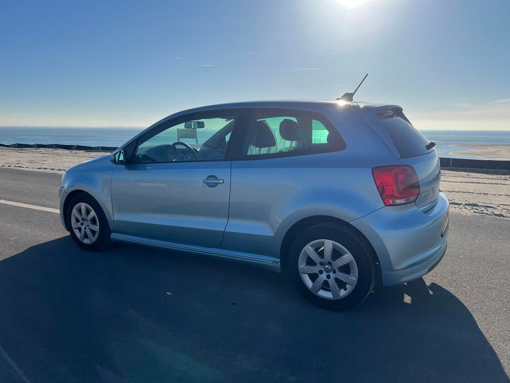 Volkswagen Polo 1.2 TDI 75PK 3D Bluemotion 2010 Blauw, Auto's, Volkswagen, Voorwielaandrijving, Euro 5, Stof, 74 pk